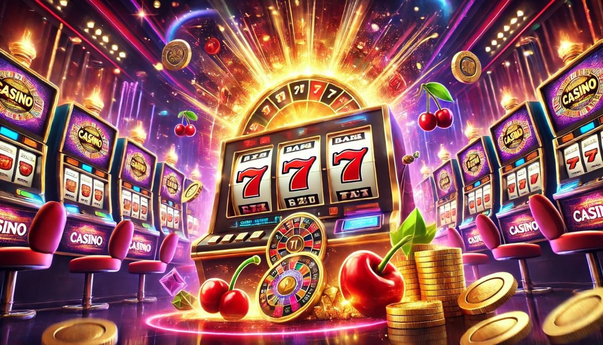 Payment method selection screen on hacker slot showing DANA OVO QRIS and bank transfer icons